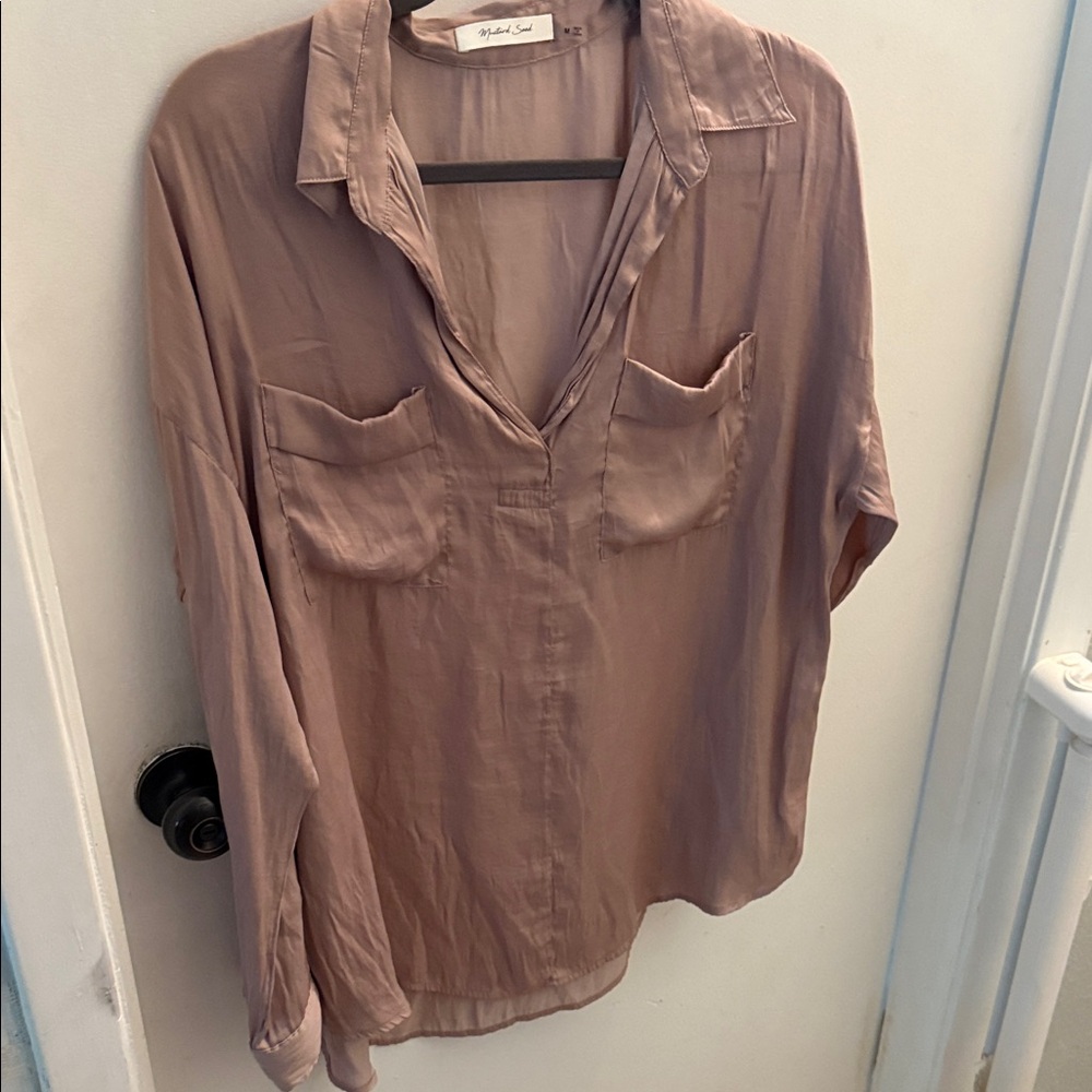 Mustard Seed Mauve Blouse